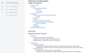 Paytronix Configuration - Order Entry Documentation - Confluence