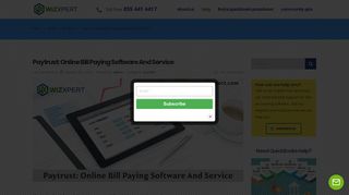 Paytrust: Online Bill Paying Software And Service - WiZXpert