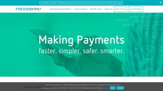 FreedomPay | Making Payments Faster, Simpler, Safer, and Smarter