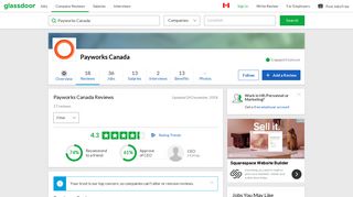 Payworks Canada Reviews | Glassdoor.ca