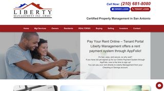 Pay Your Rent Online – Tenant Portal - Liberty Management, Inc.