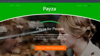 Payza | Send and Receive Money, Shop online, Accept Payments