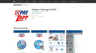 PayZapp - Recharge, Pay Bill on the App Store - iTunes - Apple
