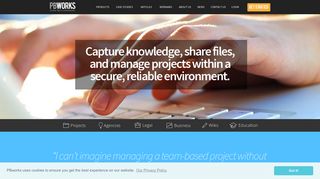 Capture knowledge, share files, and manage projects within a secure ...