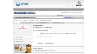 Public Merchant Bank Berhad - Privatebanking.com