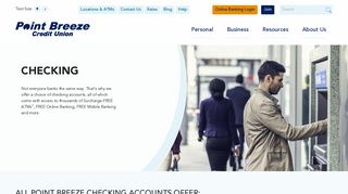 Personal Checking | Point Breeze Credit Union