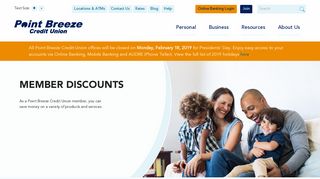 Point Breeze Credit Union : Member Discounts