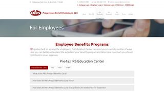 Employee Benefits Programs | Defined Contribution Health Plans - PBS