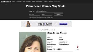 Palm Beach County Mug Shots | South Florida Sun Sentinel