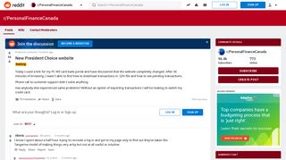 New President Choice website : PersonalFinanceCanada - Reddit
