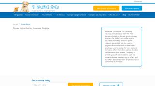PC Insurance | Pet Insurance Review