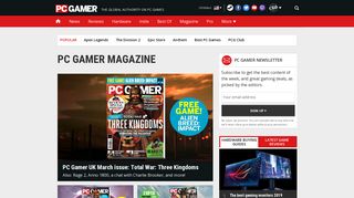 PC Gamer Magazine | PC Gamer