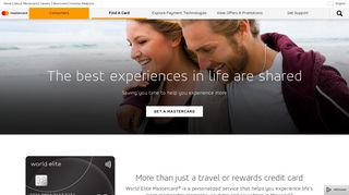 World Elite Mastercard Credit Card & Travel Benefits