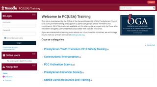 PC(USA) Training