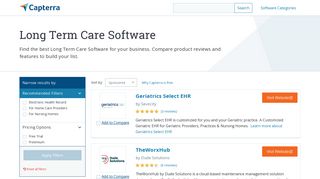 Best Long Term Care Software | 2019 Reviews of the Most Popular ...