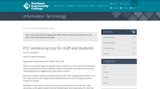 PCC wireless access for staff and students | Information Technology at ...