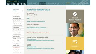 Passaic County Community College | New Jersey Nursing Initiative
