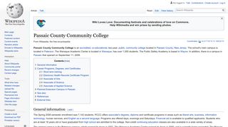 Passaic County Community College - Wikipedia