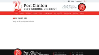 Forms and Fees - Port Clinton City School District