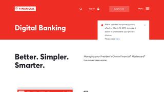 Online & Mobile Banking | PC Financial