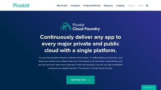 Pivotal Cloud Foundry (PCF) | Pivotal