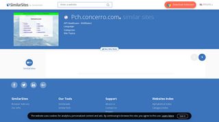 32 Similar Sites Like Pch.concerro.com - SimilarSites.com