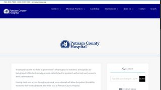 PCH launches patient portal for electronic access - Putnam County ...