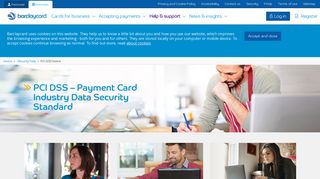 PCI DSS home | Barclaycard Business