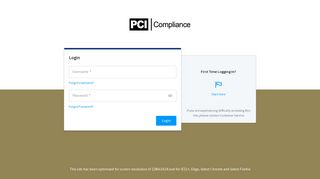 PCI Login