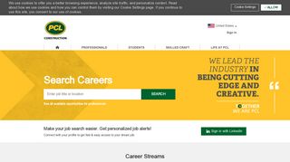 Construction Career Opportunities | Professional ... - PCL Careers