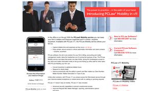 PCLaw v11 Introduces Mobility - LexisNexis