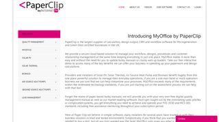PaperClip MyOffice | MCS & Green Deal workflow ... - PClip MyOffice