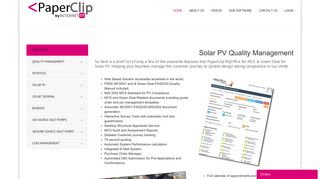Solar PV | MCS & Green Deal workflow Design ... - PClip MyOffice