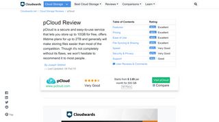 pCloud Review - Updated 2019 - Cloudwards