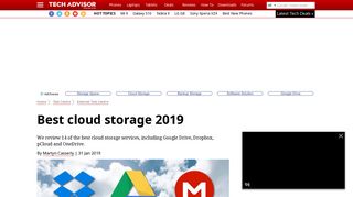 Best Cloud Storage 2018: Cloud Storage Reviews & Buying Advice ...