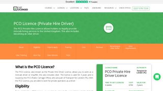 PCO (Private Hire Driver Licence) - Get Licensed UK