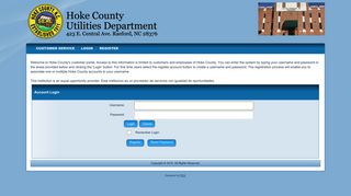 Hoke County Online > Login