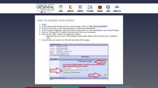 how to upload your photo - Professional Credential Services Health ...
