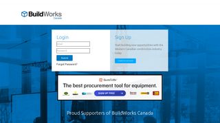 BuildWorks Canada | Login