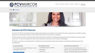 Careers | PCV Murcor