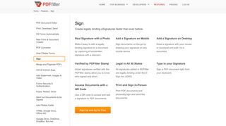 Sign PDF Document Online | Pdffiller