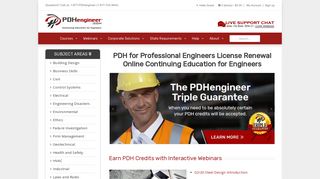 PDHengineer.com: PDH Courses and Webinars for Engineers