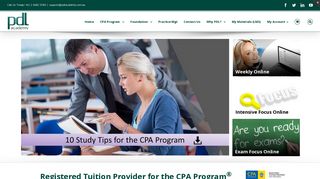 PDL Academy :: CPA Program – PDL Academy is the only approved ...