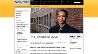The Professional EDGE // Trulaske College of Business // University of ...