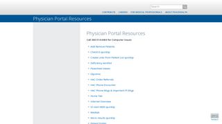 Physician Portal Resources | PeaceHealth