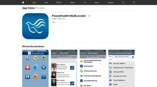 PeaceHealth MediLocator on the App Store - iTunes - Apple