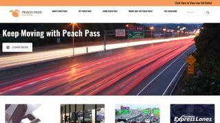 Peach Pass – Keep Moving with Peach Pass