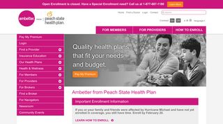 Ambetter from Peach State Health Plan: Health Insurance Marketplace ...