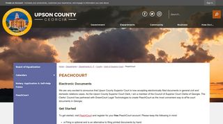 PeachCourt | Upson County, GA