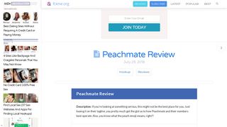 Peachmate Review • Meet New People and Get Laid | fckme.org